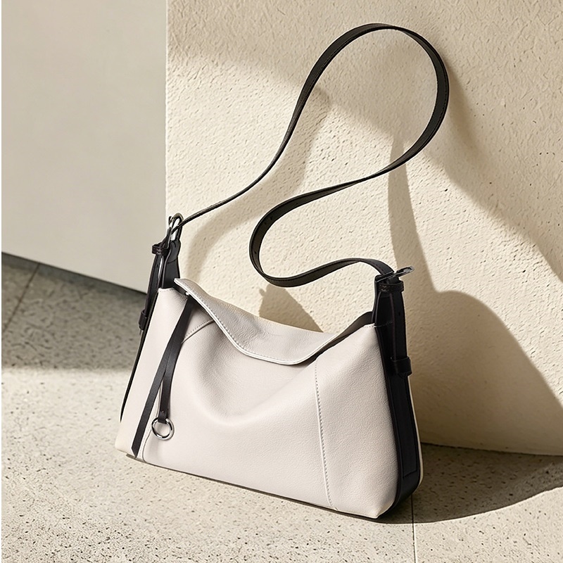 Luxury Bags Everyday - Luxury Soft Cowhide Leather Underarm Handbag