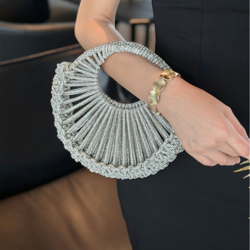 Shiny Clutch Evening Bag Femal - Luxury Bags Reseller recension och pris