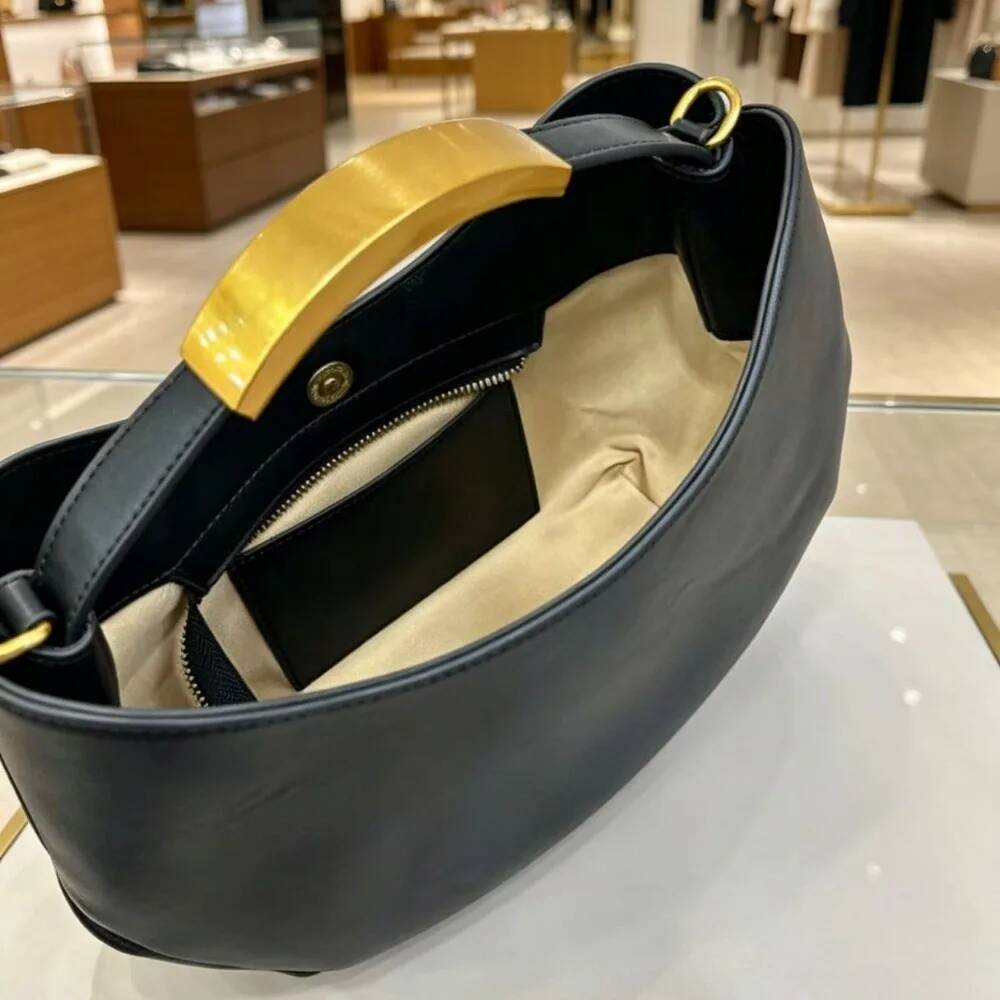 Demi-cercle Women Golden Lette - Luxury Bags To Sell recension och pris