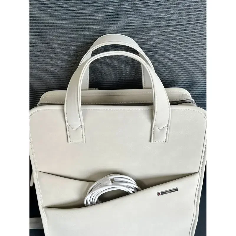 White Laptop Backpack 11 12 13 - Luxury Bags For Laptop recension och pris