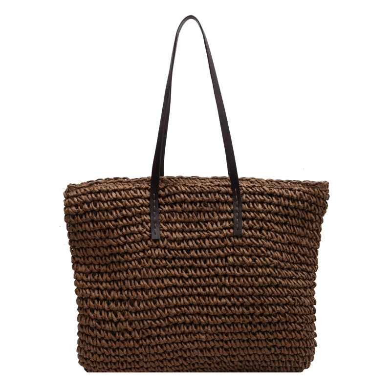 Straw Woven Tote Bags Casual L - Luxury Bags Made recension och pris
