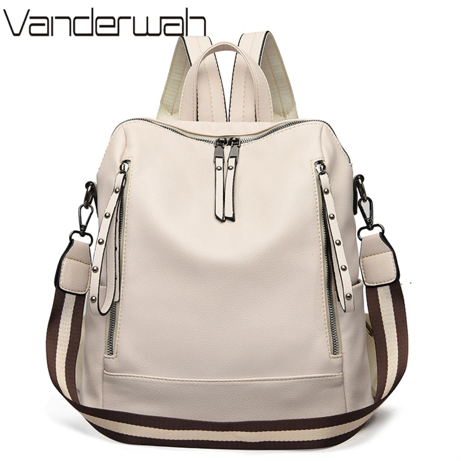 Brand Luxury Backpacks Soft Le - Luxury Bags Made recension och pris