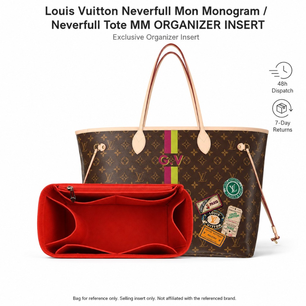 Luxury Felt Bag Organizer Inse - Luxury Bags Louis Vuitton recension och pris