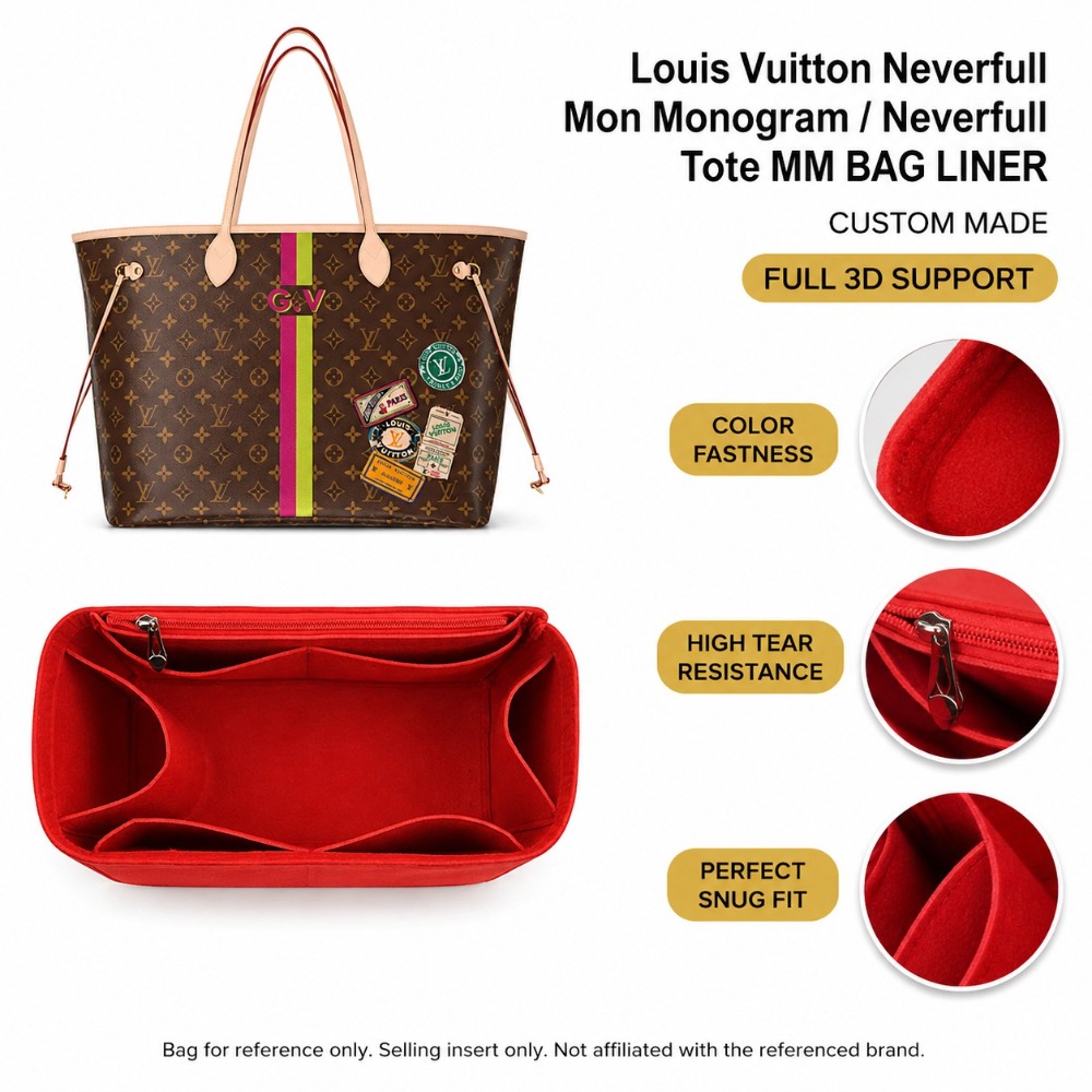 Luxury Felt Bag Organizer Inse - Luxury Bags Louis Vuitton recension och pris