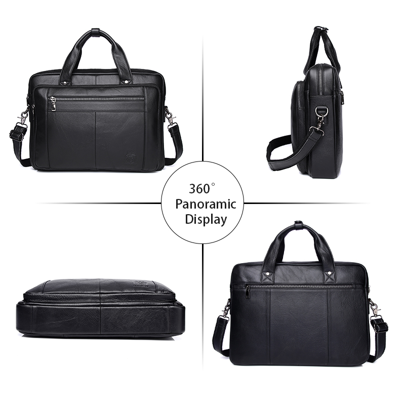 SCHLATUM Genuine Leather Bussi - Luxury Bags For Laptop recension och pris