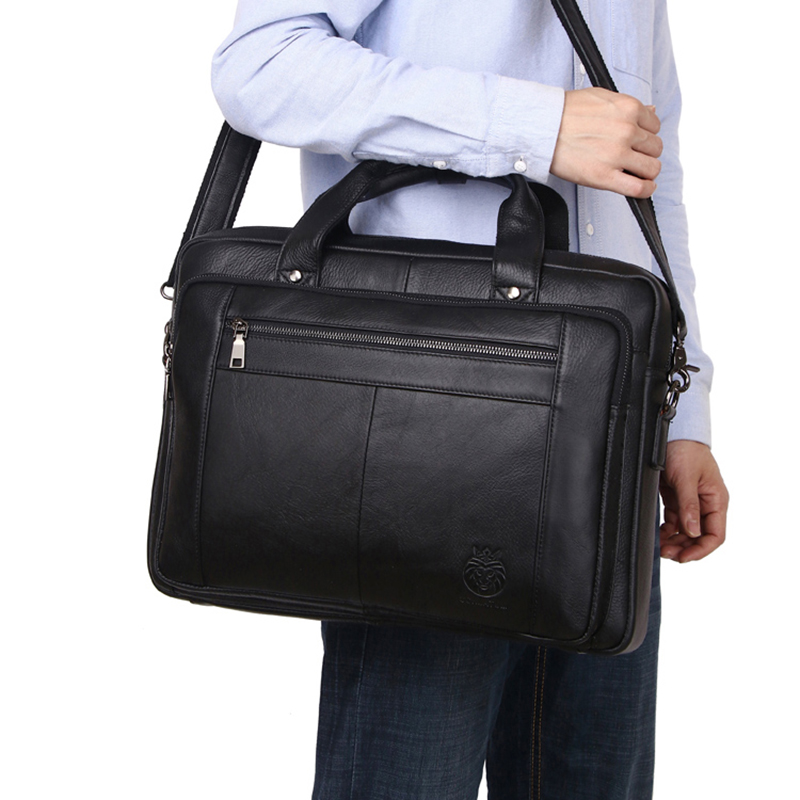 SCHLATUM Genuine Leather Bussi - Luxury Bags For Laptop recension och pris