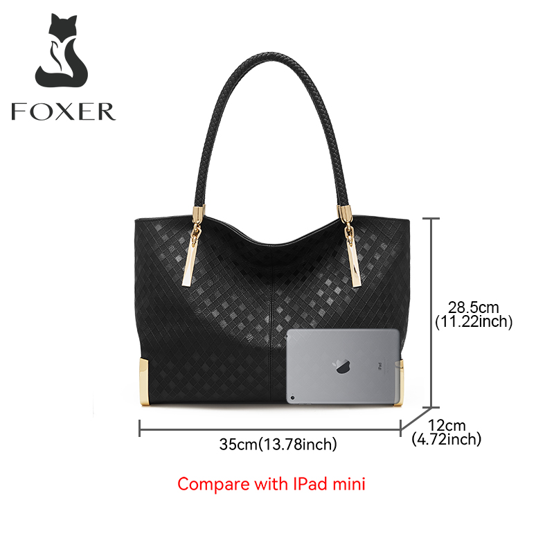 FOXER Genuine Leather Lady's H - Luxury Bags Reseller recension och pris