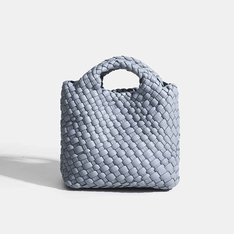Korean Luxury Woven PU Handbag - Luxury Bags Reseller recension och pris