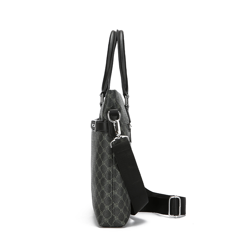 new Men's printed PU leather b - Luxury Bags For Laptop recension och pris
