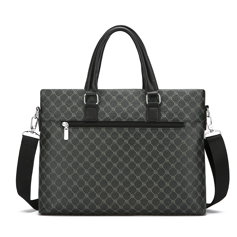 new Men's printed PU leather b - Luxury Bags For Laptop recension och pris