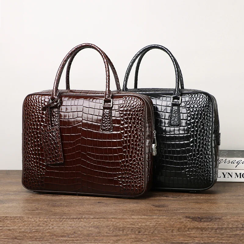 2025 New Luxury Alligator Patt - Luxury Bags For Laptop recension och pris