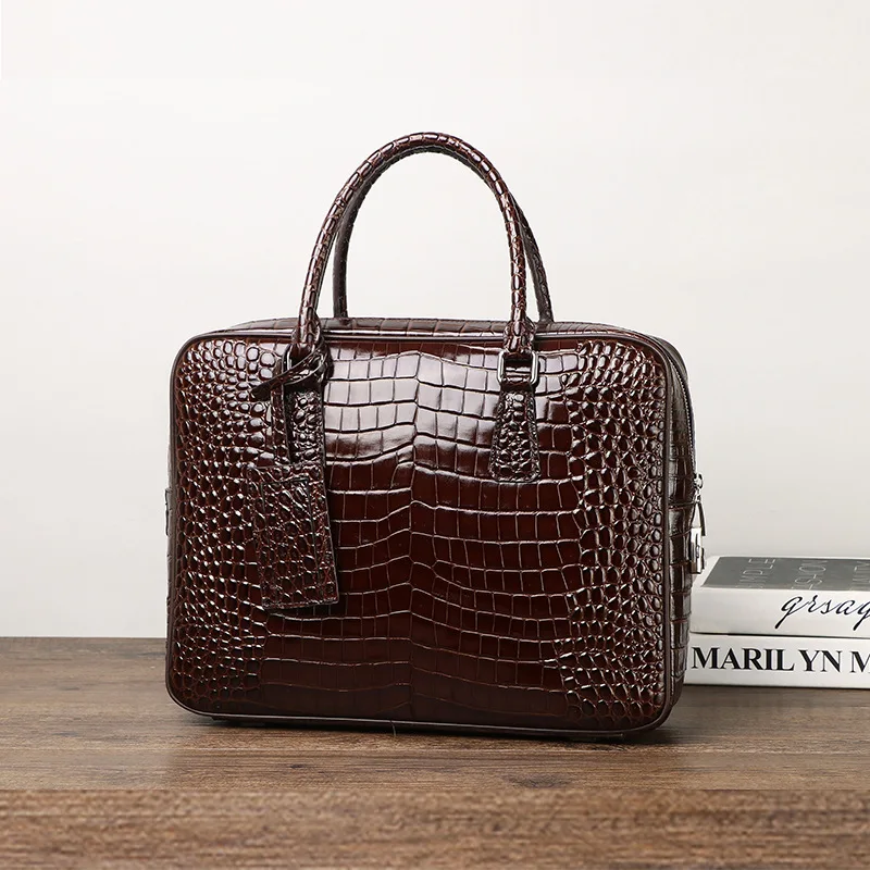 2025 New Luxury Alligator Patt - Luxury Bags For Laptop recension och pris