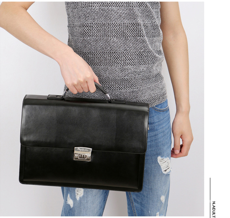 Luxury Combination Lock Briefc - Luxury Bags For Laptop recension och pris