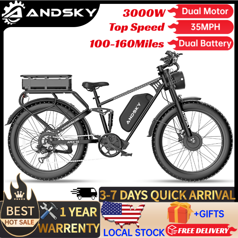 ANDSKY Apex50 AWD Electric Bik - Luxury Bags On Sales recension och pris