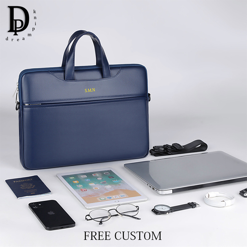 Business Briefcase For Man PU  - Luxury Bags For Laptop recension och pris