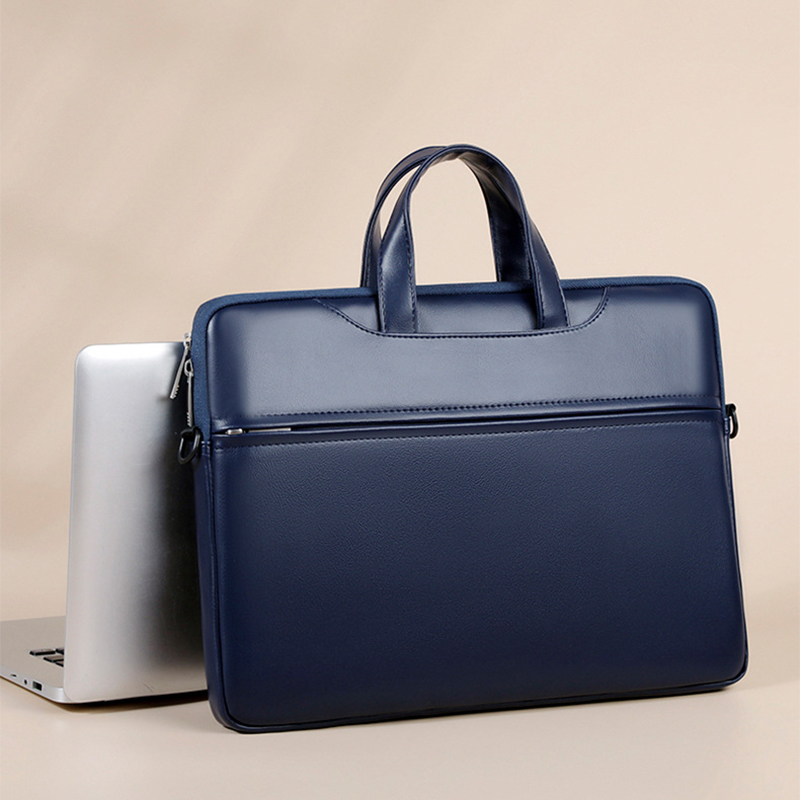 Business Briefcase For Man PU  - Luxury Bags For Laptop recension och pris